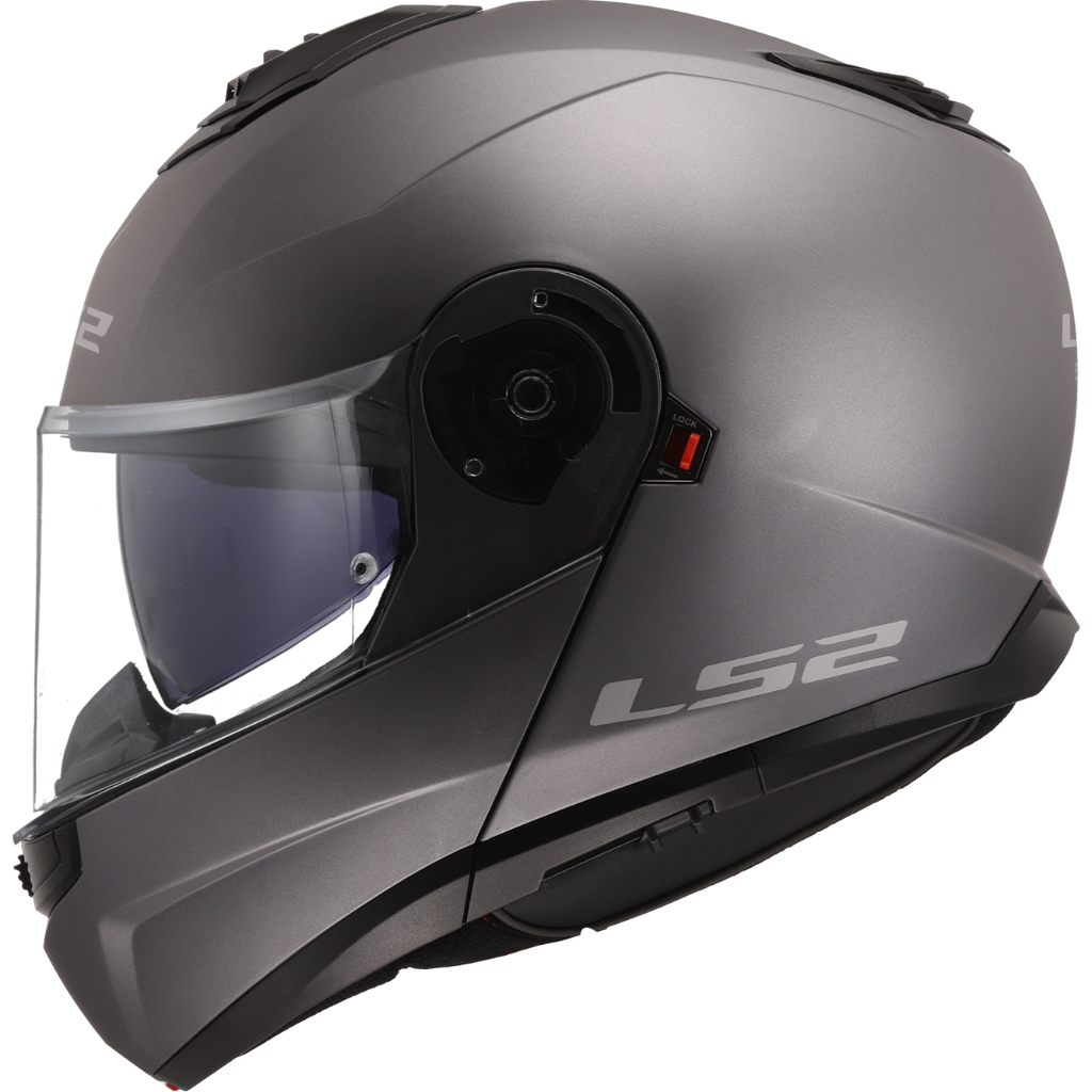 KASK LS2 FF908 STROBE II SOLID MATT TITANIUM-06