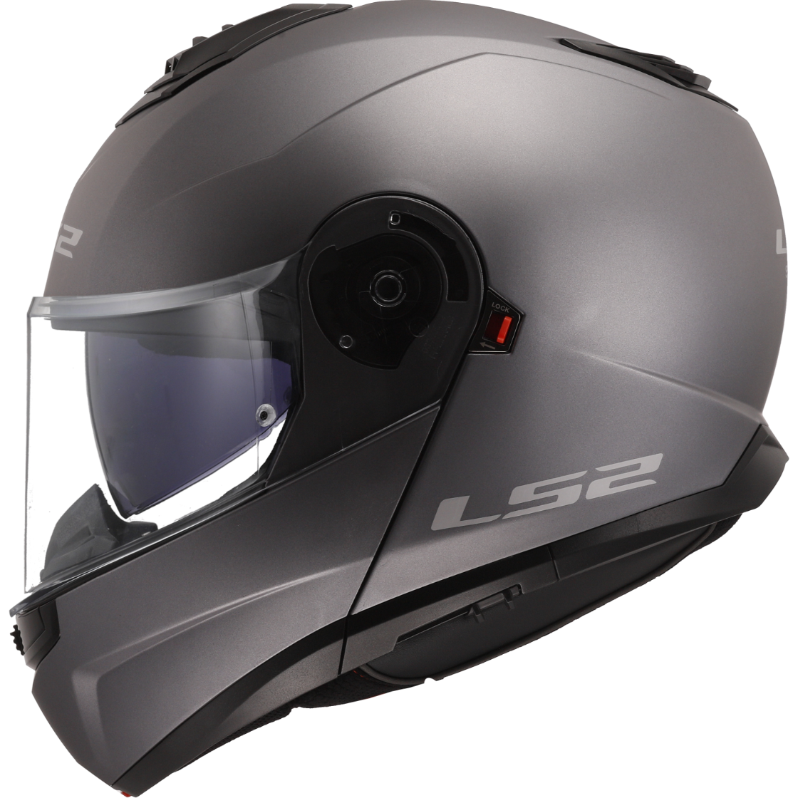 KASK LS2 FF908 STROBE II SOLID MATT TITANIUM-06