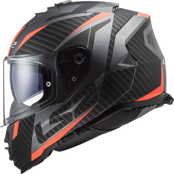 KASK LS2 FF800 STORM II RACER M. TITAN FLUO-06