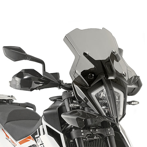 KAPPA SZYBA KTM 390 ADVENTURE '20-'24 790 ADVENTURE / R '19-'20 890 ADVENTURE '21-'22 35 X 46 CM PRZYCIEMNIANA - POTRZEBNE MOCOWANIE D7711KITK – zdjęcie 2