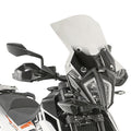 KAPPA SZYBA KTM 390 ADVENTURE '20-'24 790 ADVENTURE / R '19-'20 890 ADVENTURE '21-'22 45 X 47 CM PRZEZROCZYSTA - POTRZEBNE MOCOWANIE D7711KITK