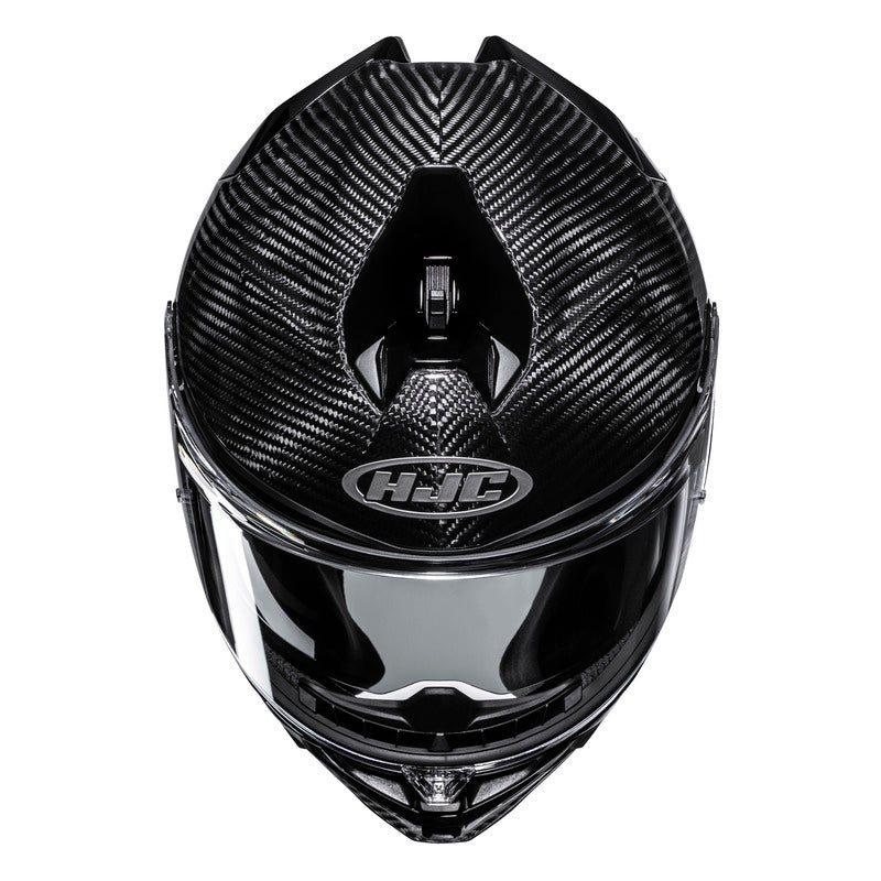 KASK MOTOCYKLOWY HJC F72 SOLID CARBON BLACK – zdjęcie 4