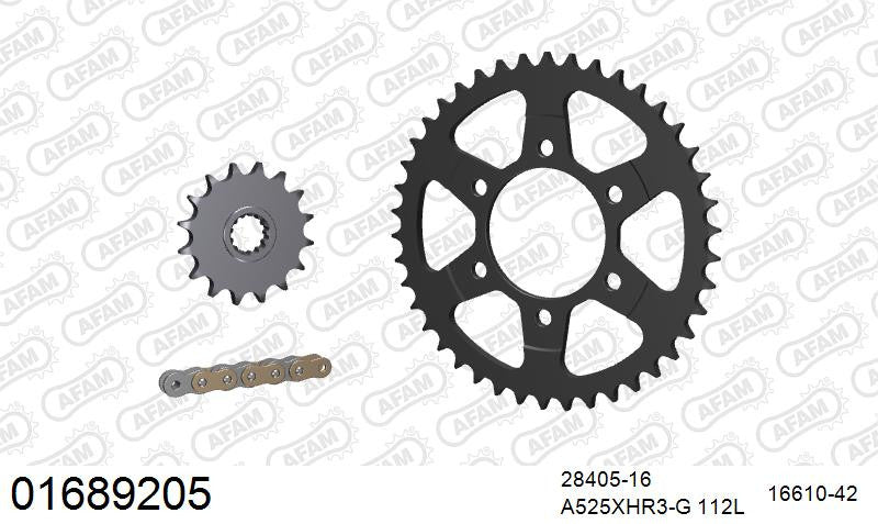 Zestaw napędowy AFAM do KAWASAKI Z 1000 A1,A2,A3,A6F