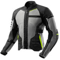 KURTKA MOTOCYKLOWA TEKSTYLNA REBELHORN SCANDAL 3 BLACK GREY FLUO YELLOW