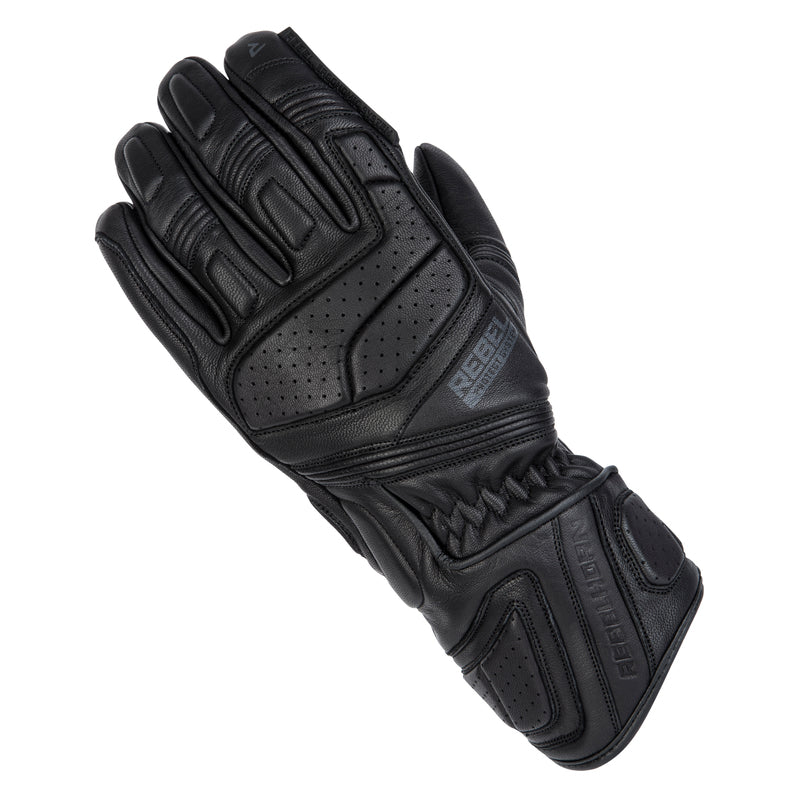 RĘKAWICE MOTOCYKLOWE DAMSKIE REBELHORN HIKE 2 BLACK WXS