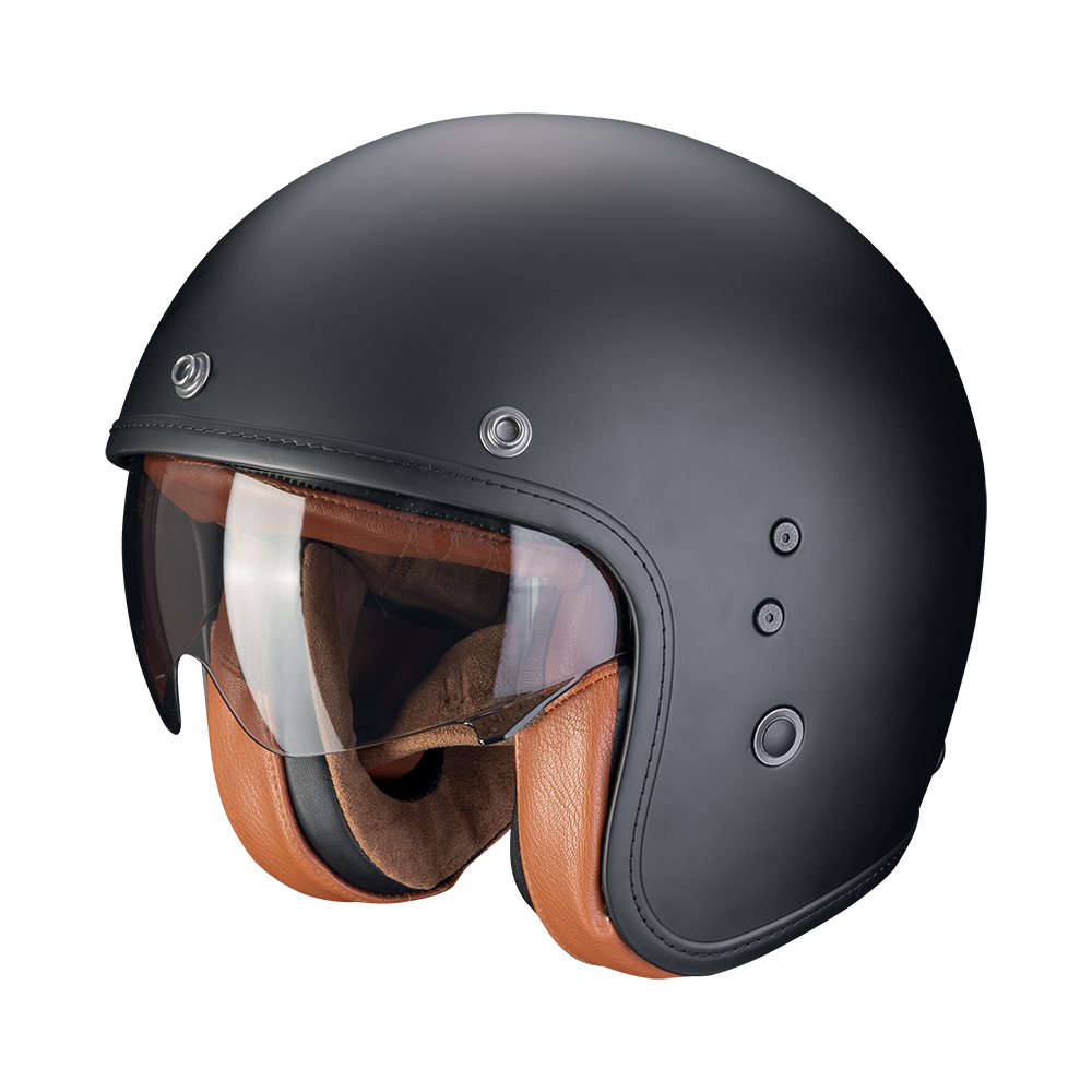 SCORPION KASK BELFAST EVO LUXE MATTE BLACK