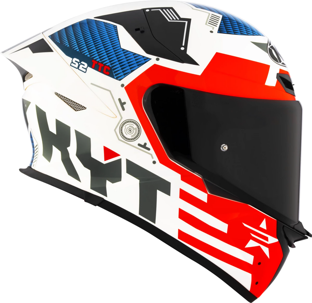Kask motocyklowy KYT TT-REVO FUSELAGE Czerwony
