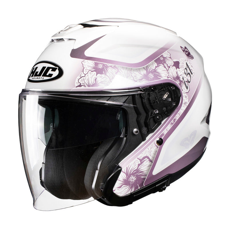 KASK MOTOCYKLOWY HJC I31 IONA WHITE PINK