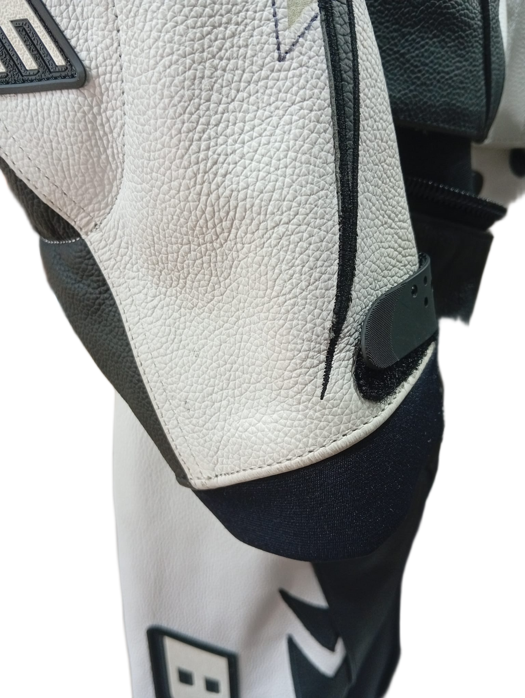 Kombinezon motocyklowy skórzany BUSE Monza LTD czarno-biały- Outlet