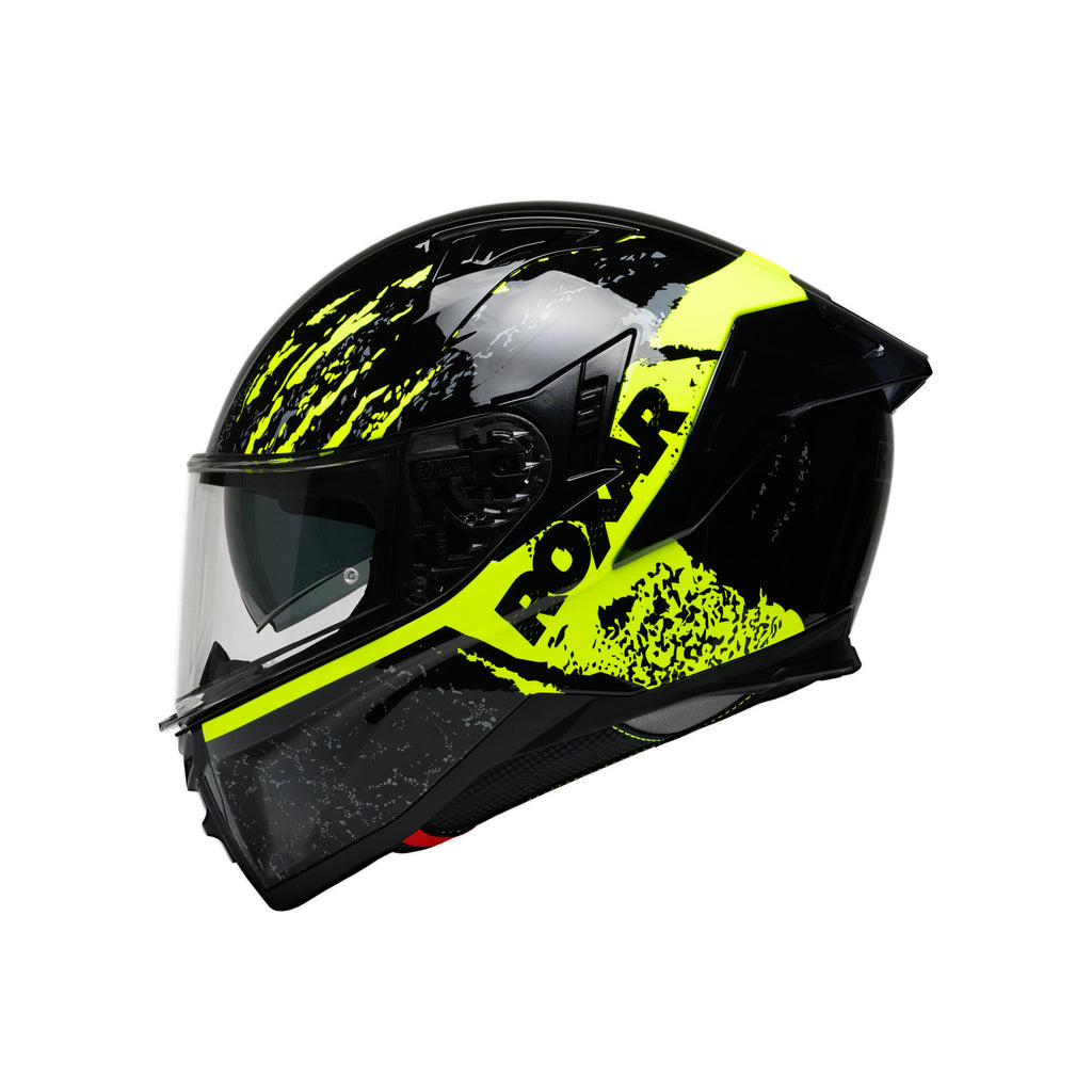 ROXAR HELMETS Kask motocyklowy ROXAR BAYAMO EVO TOXIC Czarny fluo