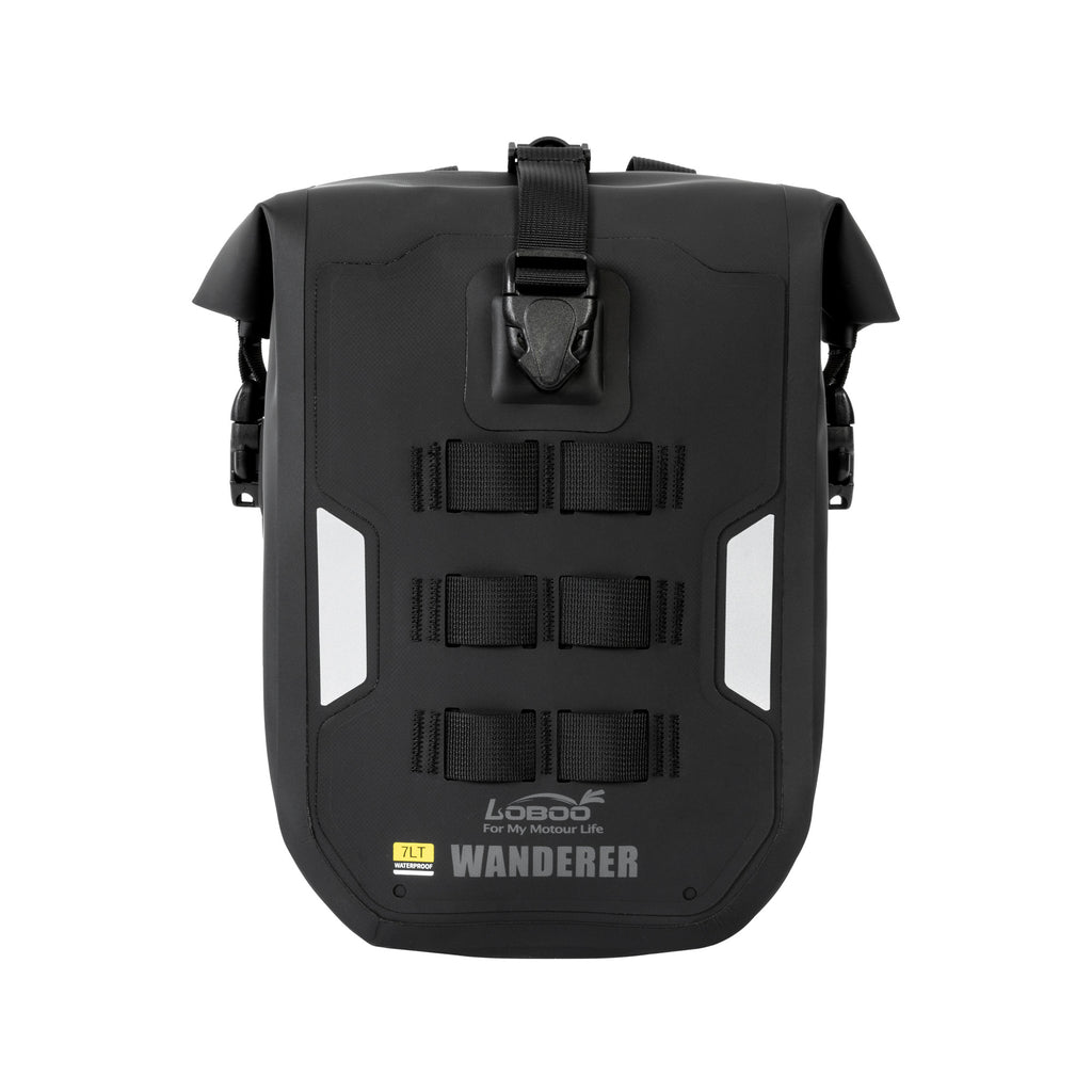 LOBOO Torba motocyklowa wodoodporna (system MOLLE) 7L