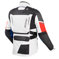 KURTKA LS2 BREAKOUT MAN GREY BLUE RED