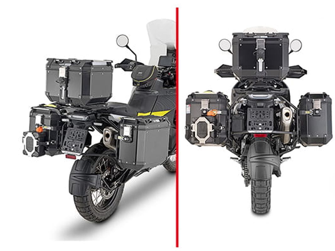 KAPPA STELAŻ KUFRÓW BOCZNYCH MONOKEY TRIUMPH TIGER 1200GT (22-) - RÓWNIEŻ POD KUFRY MONOKEY KMS K'MISSION ALU