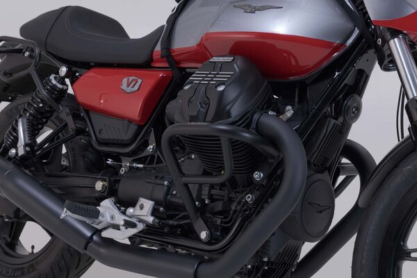 CRASHBAR/GMOL SW-MOTECH MOTO GUZZI V7/V9 MODELS BLACK