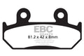 EBC Brakes Klocki hamulcowe EBC FA121HH wzmacniane (kpl. na 1 tarcze)