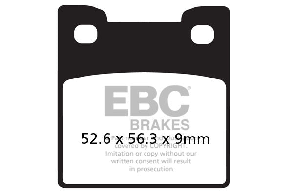 EBC Brakes Klocki hamulcowe EBC FA222 (kpl. na 1 tarcze)