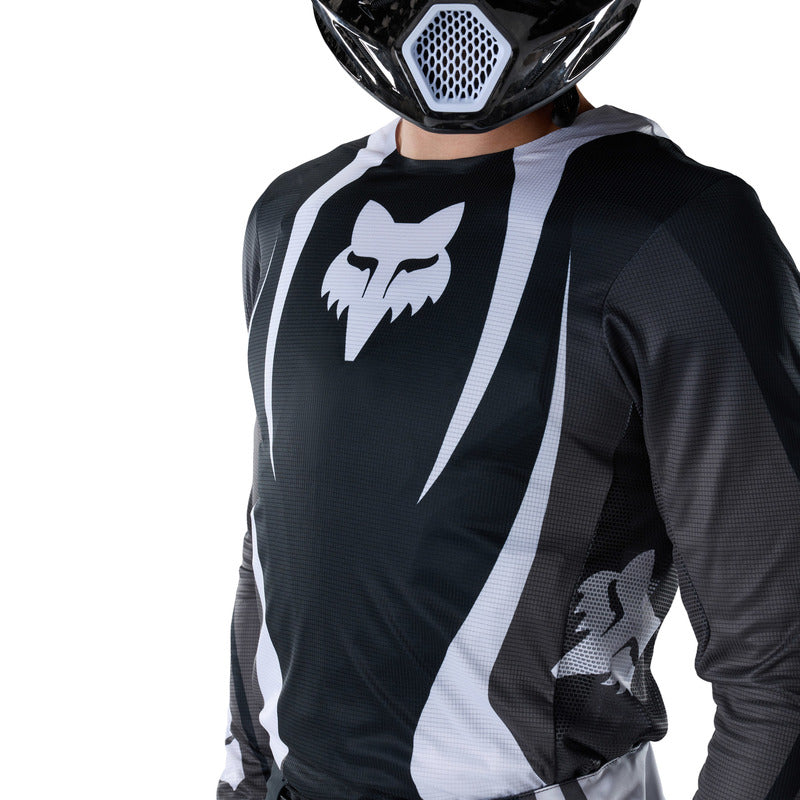 BLUZA MOTOCYKLOWA FOX FLEXAIR THORN BLACK WHITE