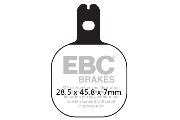 EBC Brakes Klocki hamulcowe EBC FA184 (kpl. na 1 tarcze)