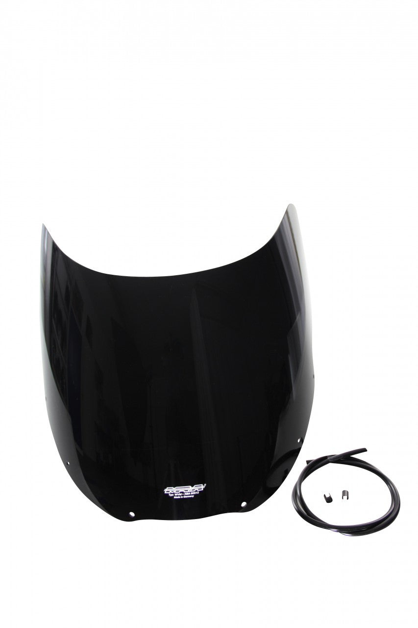 Szyba motocyklowa MRA OT SUZUKI GSX-R 1100 GV73C 1991-1992, forma ON, czarna