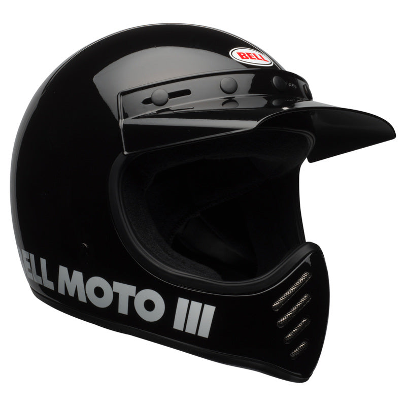 KASK MOTOCYKLOWY BELL MOTO-3 CLASSIC BLACK