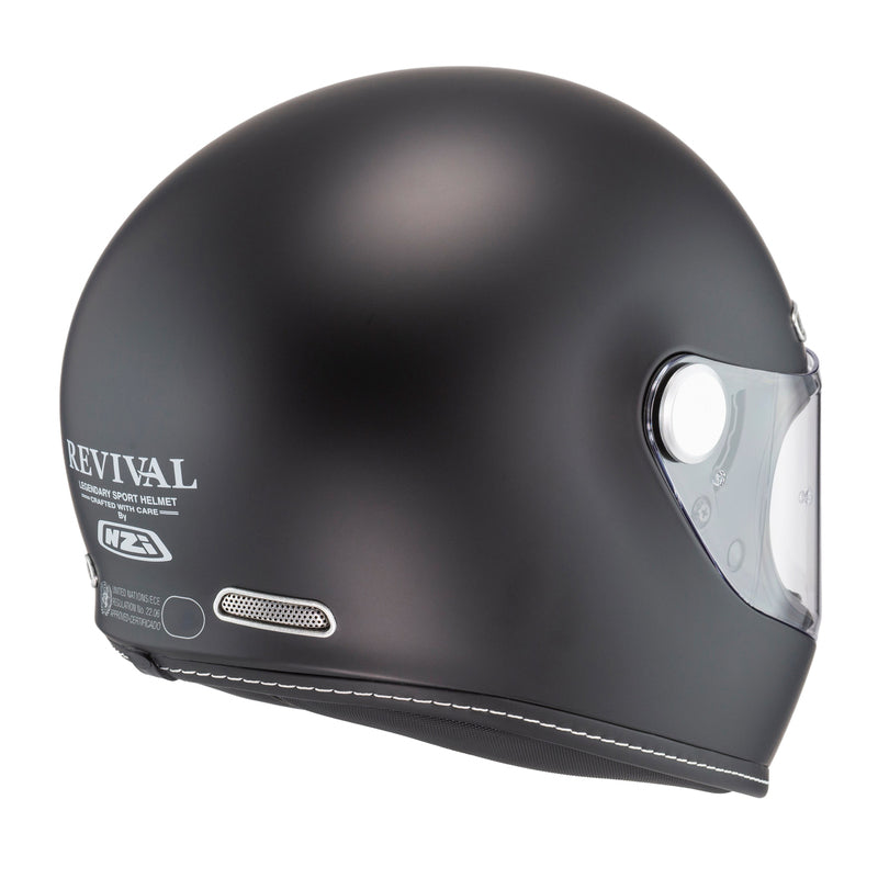 KASK MOTOCYKLOWY NZI REVIVAL MATT BLACK XS