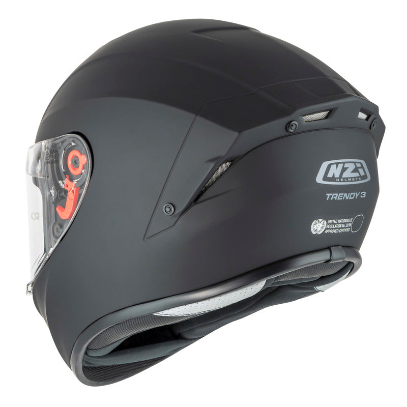 KASK MOTOCYKLOWY NZI TRENDY STREAM MATT BLACK S