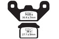 EBC Brakes Klocki hamulcowe EBC FA480 (kpl. na 1 tarcze)