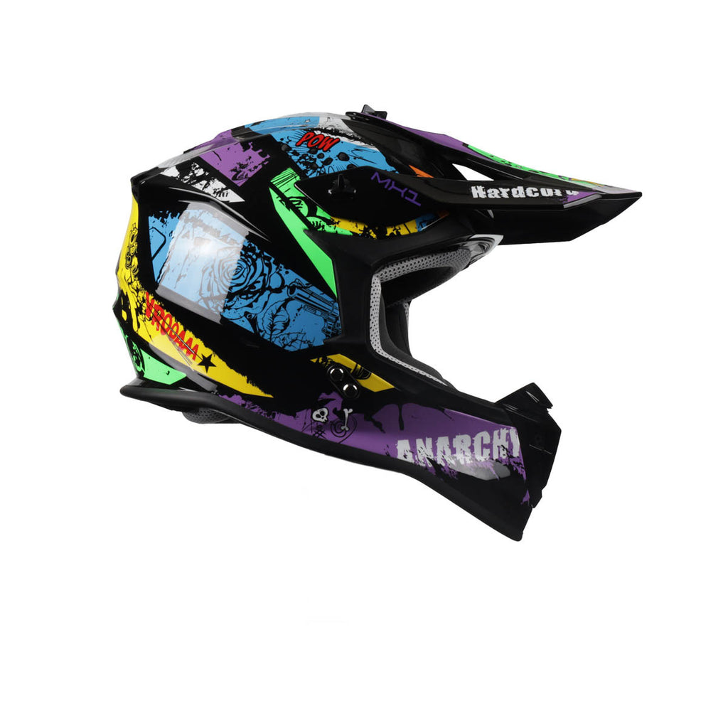 ROXAR HELMETS Kask motocyklowy ROXAR MX1 CRAZY enduro offroad