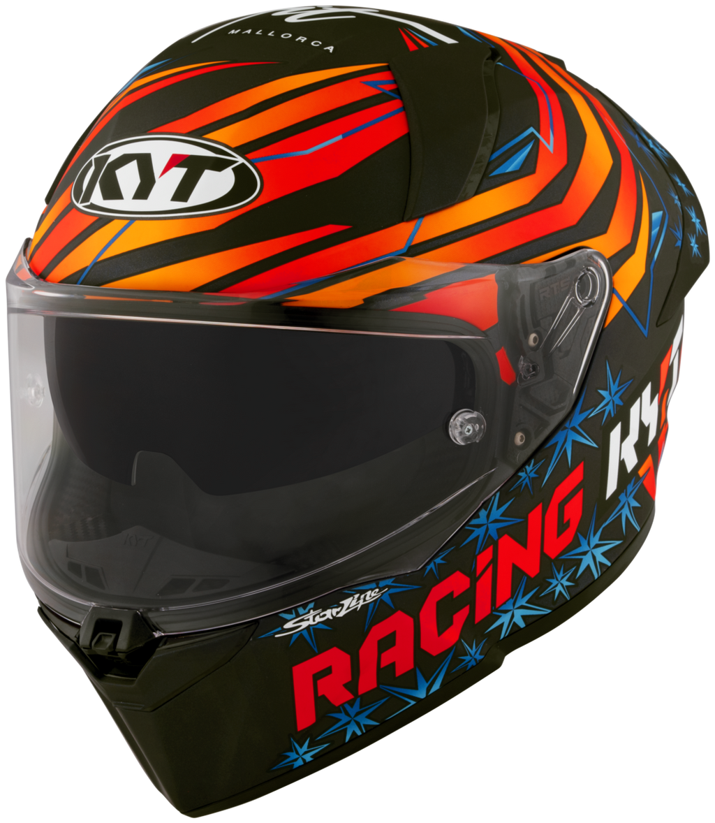 Kask Motocyklowy KYT R2R MAX FERNANDEZ 2022 REPLICA matowy ECE/ONU 22-06