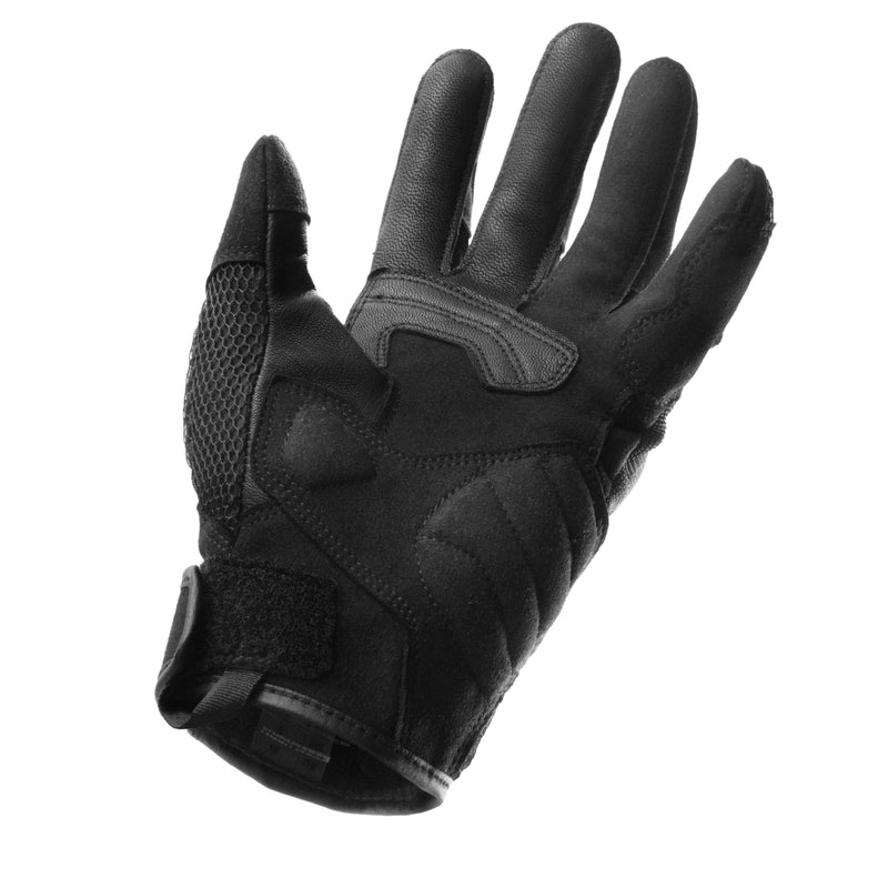 RĘKAWICE MOTOCYKLOWE REBELHORN CORE BLACK – zdjęcie 2