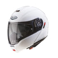 CABERG KASK SZCZĘKOWY FLIP-UP MODEL LEVO X SOLID KOLOR BIAŁY POŁYSK (PINLOCK W ZESTAWIE)