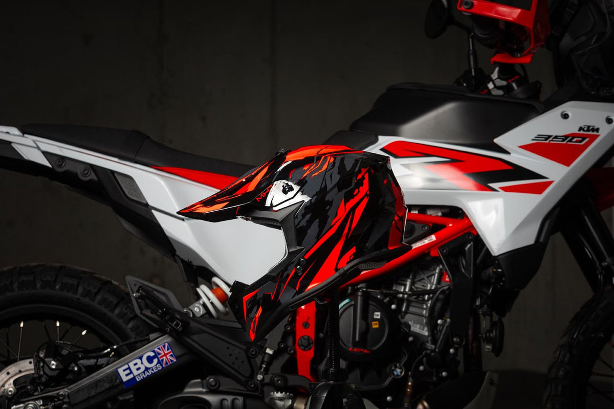 ROXAR HELMETS Kask motocyklowy ROXAR MX1 DARKSTAR enduro offroad