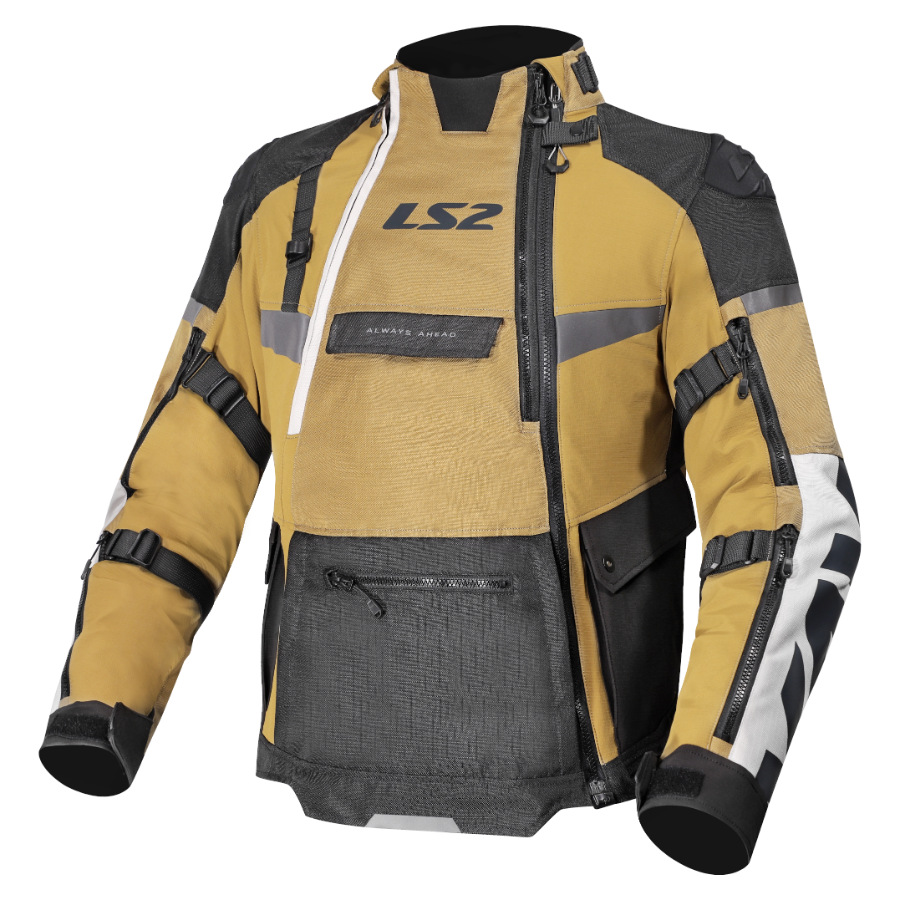 KURTKA LS2 X-MASTER MAN SAND BLACK GREY