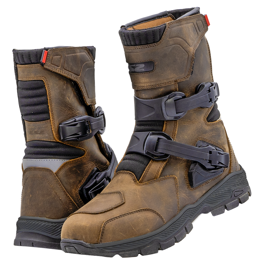 BUTY LS2 ADVENTURE MAN WP BROWN