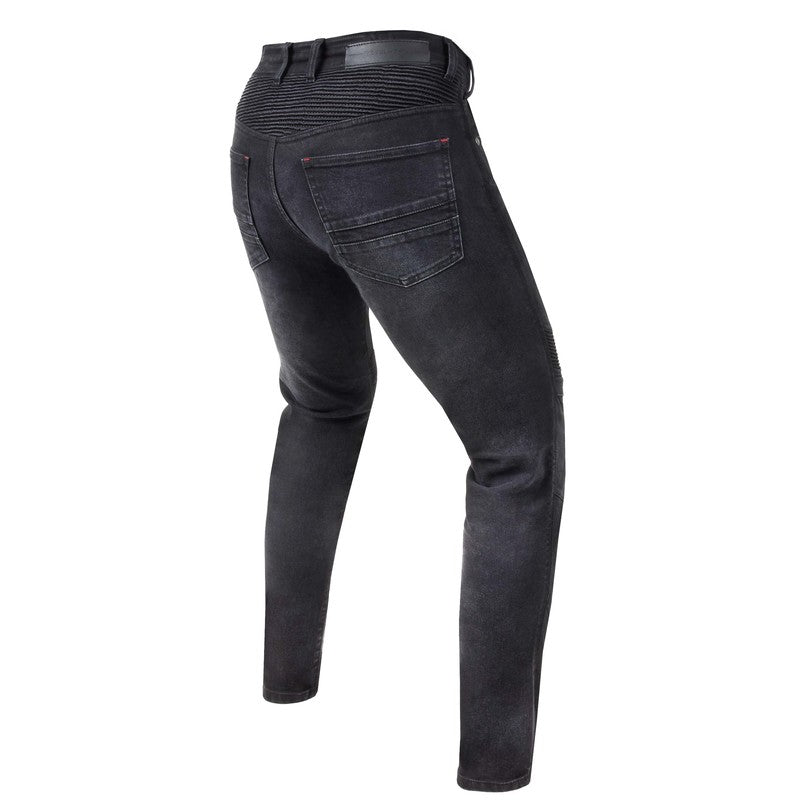 JEANSY MOTOCYKLOWE REBELHORN EAGLE 3 SLIM FIT WASHED BLACK
