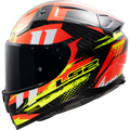 KASK LS2 FF811 VECTOR II C TANTIC RED YEL-06