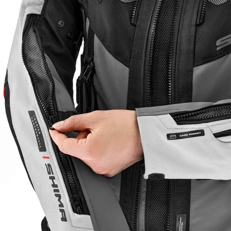 SHIMA TRACKER LADY JKT LIGHT GREY
