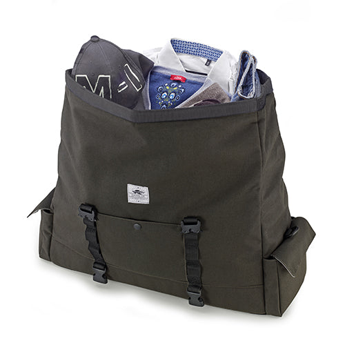 KAPPA TORBA NA SIEDZENIE, BAGAŻNIK LUB RAMIĘ 26L (WYS. 29 X SZER. 48 X GŁ. 19CM) KOLOR OLIWKOWY CIEMNY (CAFE RACER RAMBLER) – zdjęcie 2