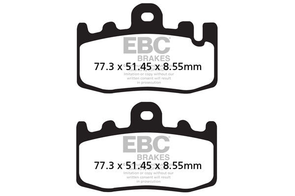 EBC Brakes Klocki hamulcowe EBC FA441HH wzmacniane (kpl. na 1 tarcze)