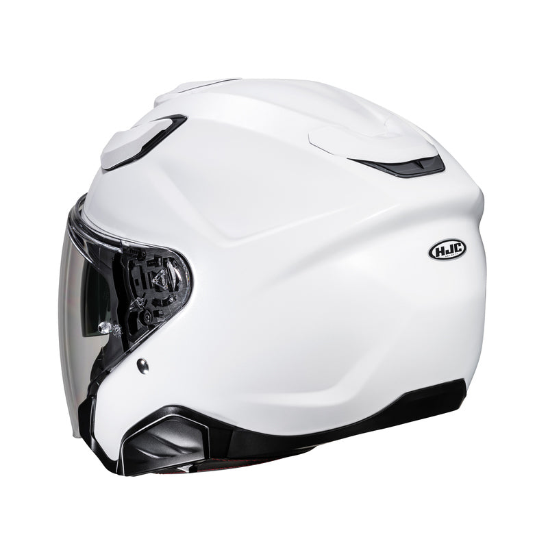 KASK MOTOCYKLOWY HJC F31 SOLID PEARL WHITE