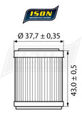ISON filtr oleju ISON142