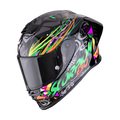 SCORPION KASK EXO-R1 II AIR SAVAGE BK-GREEN-OR
