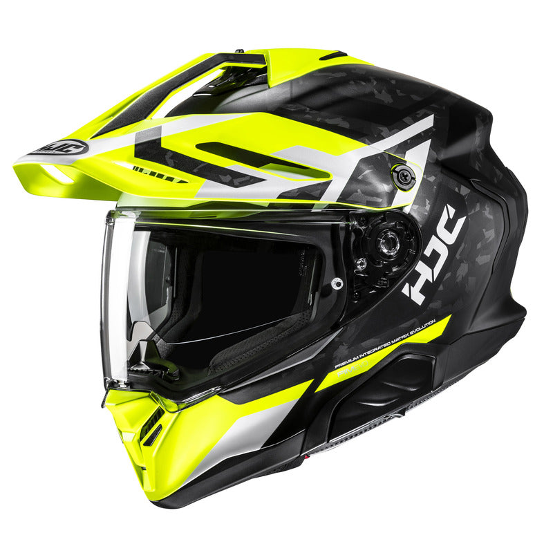 KASK MOTOCYKLOWY HJC RPHA60 DAKAR YELLOW BLACK