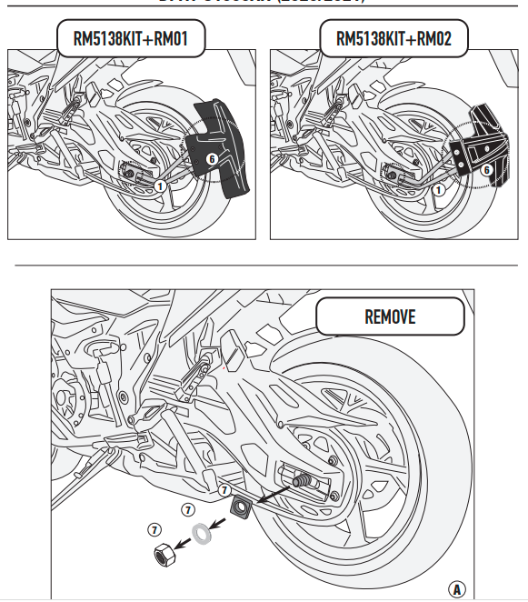 KAPPA MOCOWANIE BŁOTNIKA KRM01 I KRM02 BMW S 1000XR '20-25 - WYCOFANY Z OFERTY – zdjęcie 4