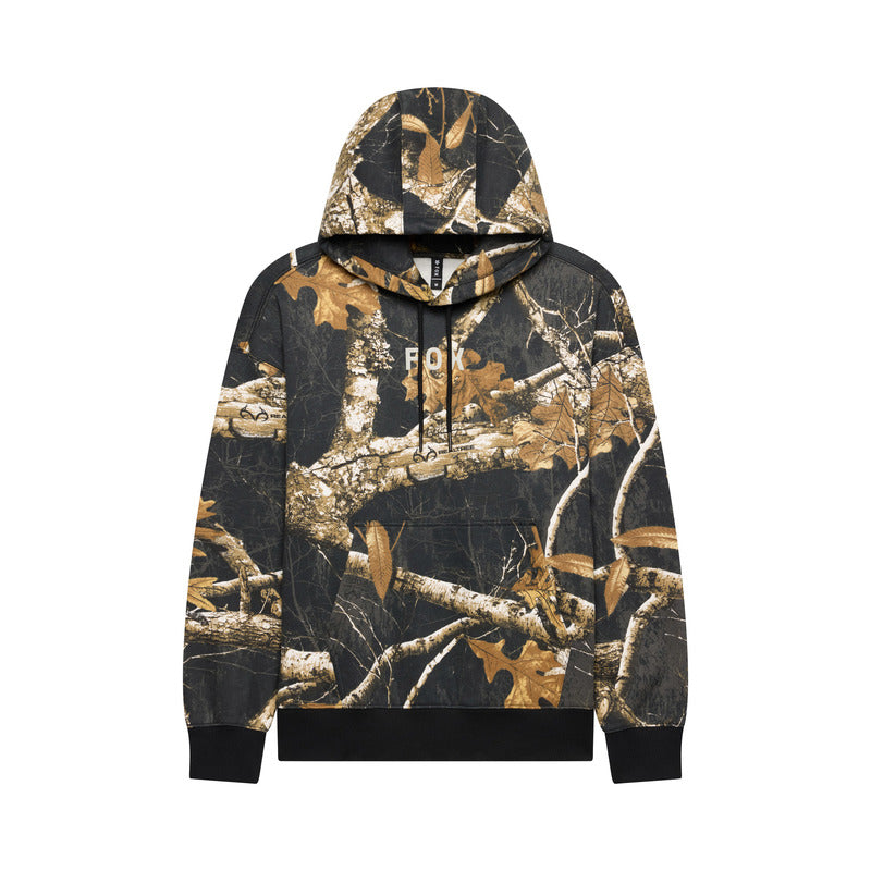 BLUZA Z KAPTUREM FOX REALTREE FLEECE PO BLACK MULTI