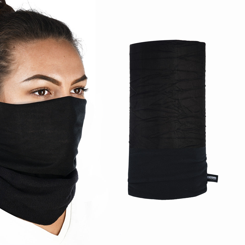 OXFORD KOŁNIERZ OCIEPLAJĄCY SNUG BLACK KOLOR CZARNY ROZMIAR UNIWERSALNY