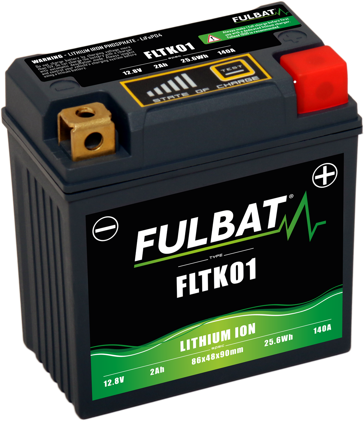 Akumulator FULBAT FUL LITHIUM - FLTK01 / LTK01 (Litowo-żelazowo-fosforanowy)
