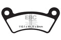 EBC Brakes Klocki hamulcowe EBC FA482TT (kpl. na 1 tarcze)