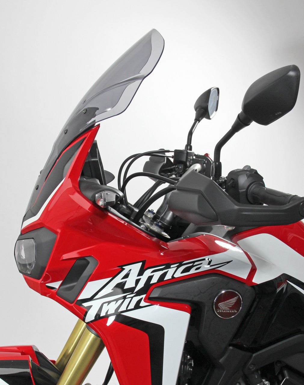 Szyba motocyklowa MRA HONDA CRF 1000 L AFRICA TWIN SD 04 2016-2019, forma TM, bezbarwna