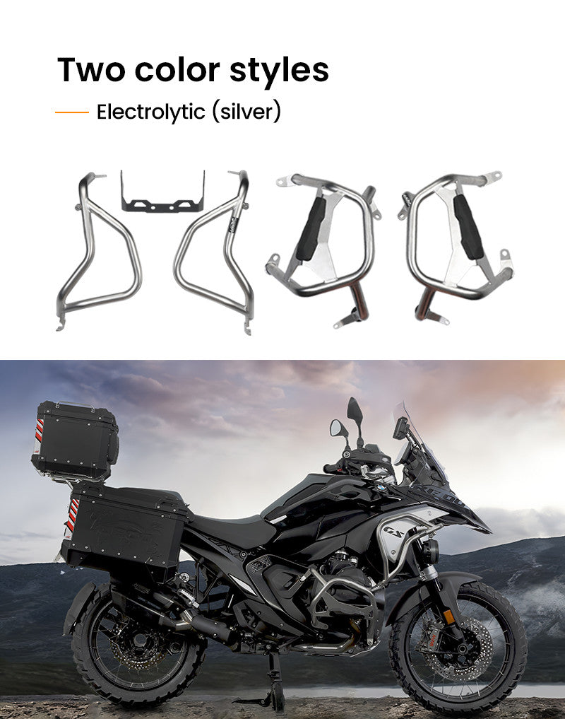 LOBOO Gmole dolne do BMW R1300GS (2023-) srebrne